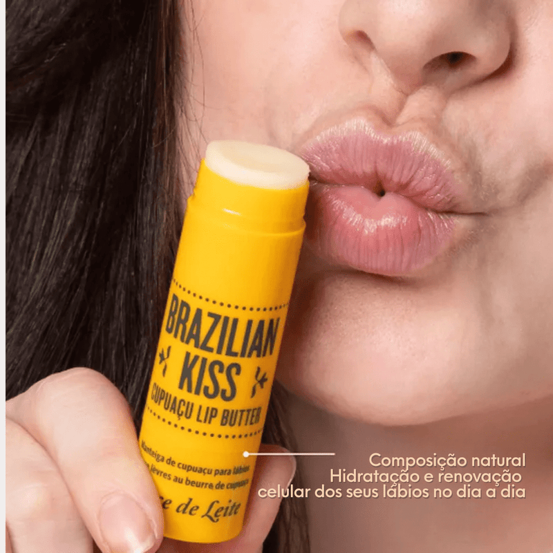 [COMBO PROMOCIONAL LANÇAMENTO] Manteiga Labial de Cupuaçu - Brazilian Kiss