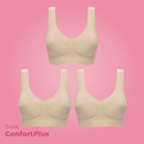 Sutiã ConfortPlus c/ bojo removível [COMPRE 1 LEVE 3 + FRETE GRÁTIS!]