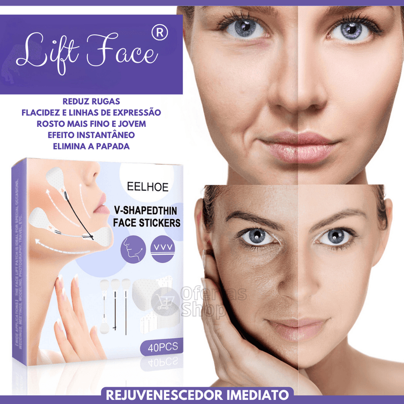 Lift Face ® - Rejuvenescimento Instantâneo - MaisOfertaShop