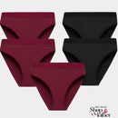 [LANÇAMENTO! PROMOÇÃO COMPRE 3 LEVE 5] Calcinha CottonConfort PREMIUM® Cós Médio - [FRETE GRÁTIS]