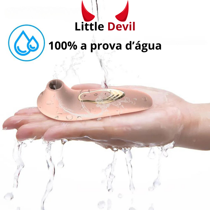 Vibrador portátil com sucção - Little Devil [Recarregável]