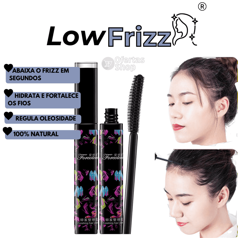 Low Frizz®- Modelador de fios, acaba com o frizz e fortalece os fios - MaisOfertaShop