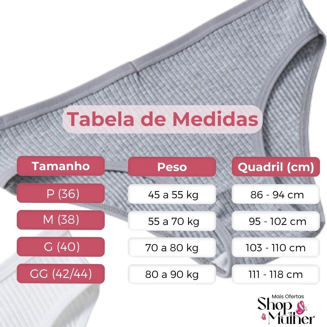 Guia de tamanhos